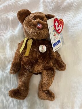 WORLD CUP Ty Beanie Baby- “Champion” USA FIFA 2002 World Cup Korea/Japan